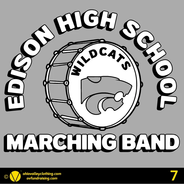 Edison High School Band Boosters 2026 Design 07