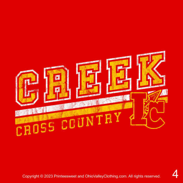 Indian Creek Cross Country 2023 Sample Designs Indian Creek Cross Country 2023 Fundraising Sample Designs Page 04