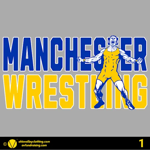 Manchester Wrestling 2026-27 Fundraising Sample Designs