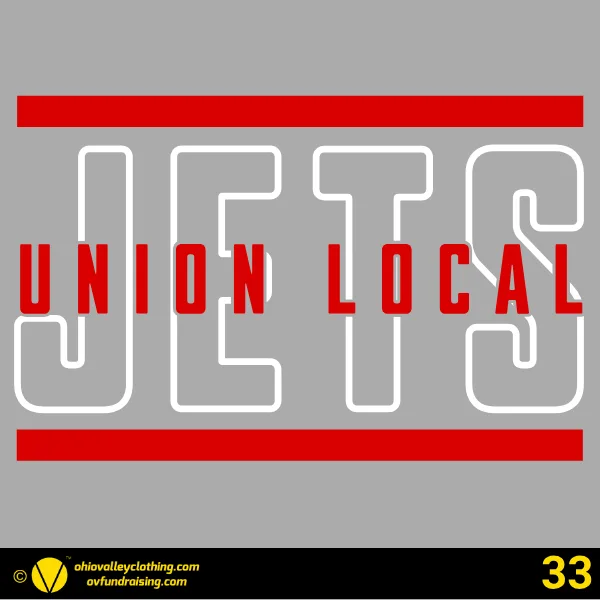 Union Local Little Jets Cheer 2026 Design 33
