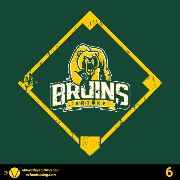 Brooke Middle School Baseball 2025 Design 06