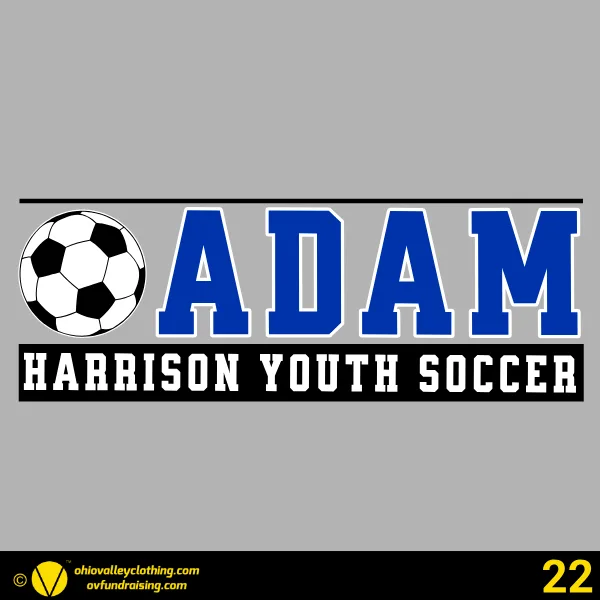 Harrison Youth Soccer League 2024 Design 22