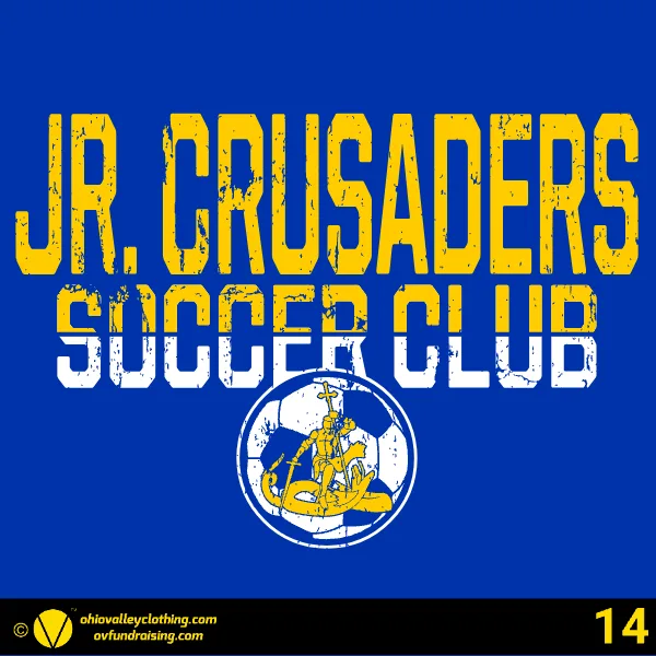 Jr. Crusaders Soccer 2026 Design 14