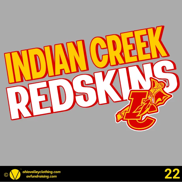 Indian Creek Softball 2026 Design 22