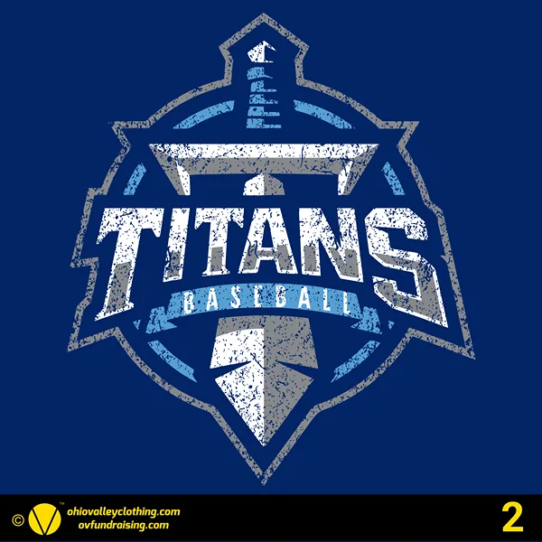 Pittsburgh Titans Baseball 2024 Design 02