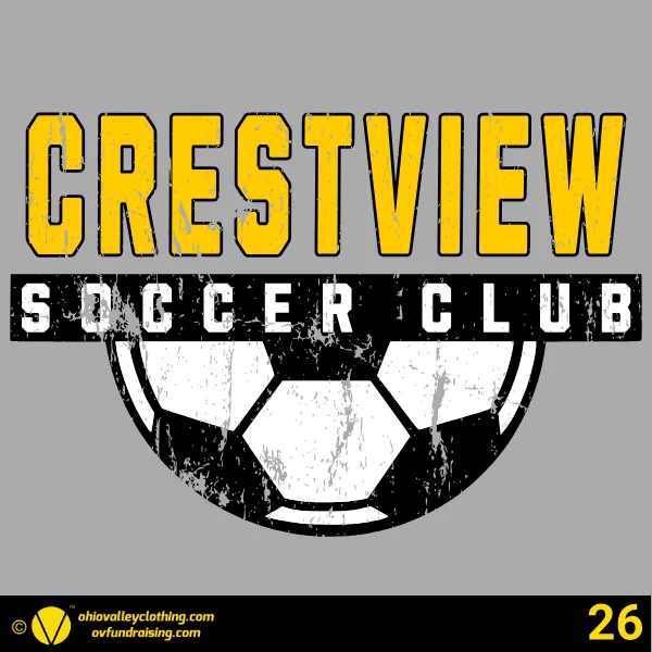 Crestview Soccer Club - Rebellion Soccer 2026 Design 26