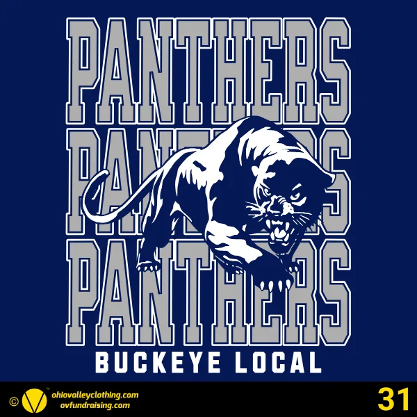 Buckeye Local Lady Panthers Basketball 2024 Design 31