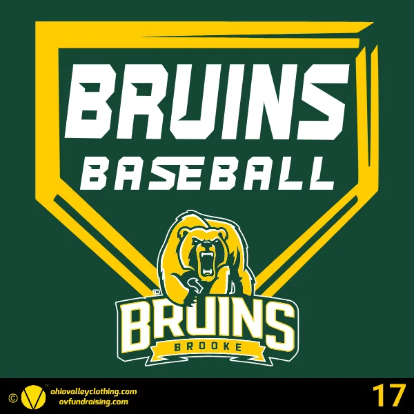 Brooke Middle School Baseball 2025 Design 17