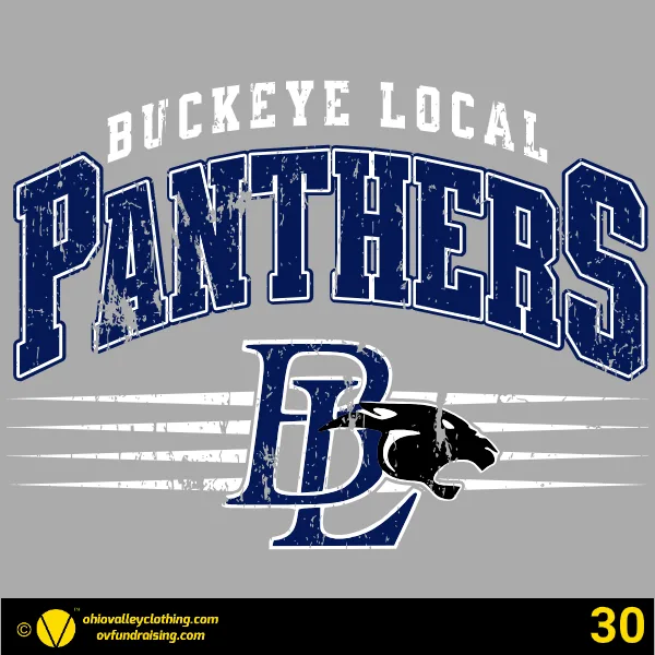 Buckeye Local Lady Panthers Basketball 2025-26 Design 30