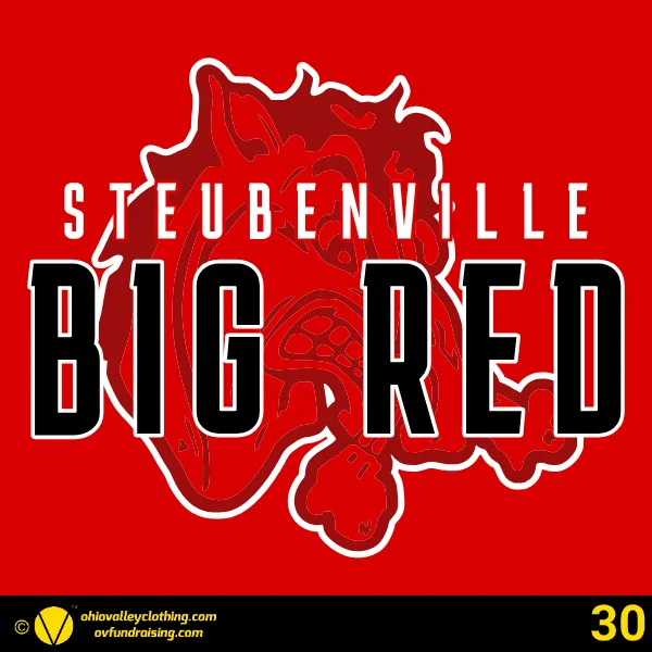 Steubenville Big Red Boys Soccer 2025 Design 30