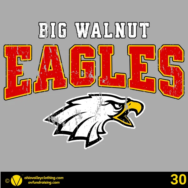 Big Walnut High School Swim Team 2026 Design 30