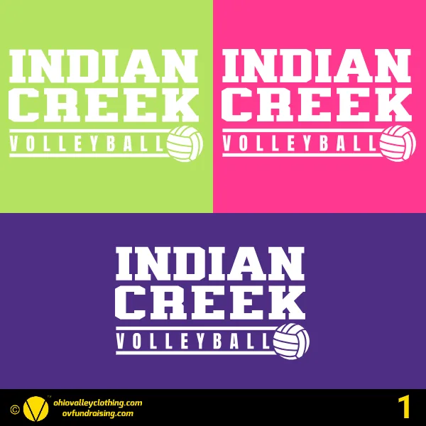 Indian Creek Volleyball Camp/Tourney 2025 Design 01