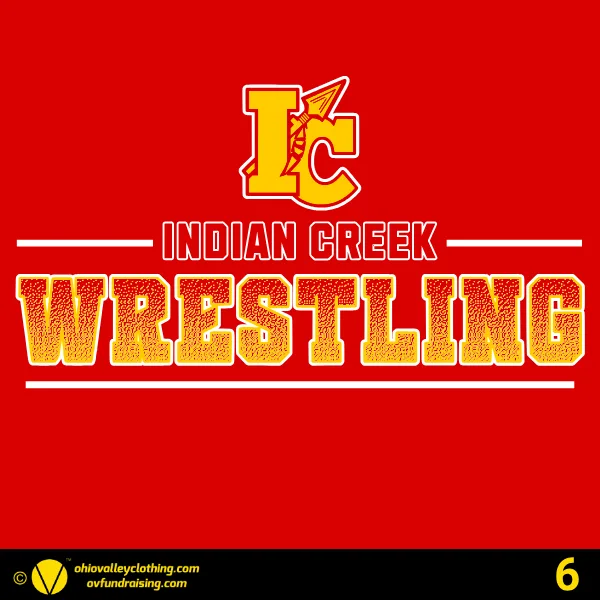 Indian Creek Wrestling 2024 Design 06