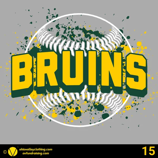 Brooke Middle School Baseball 2025 Design 15