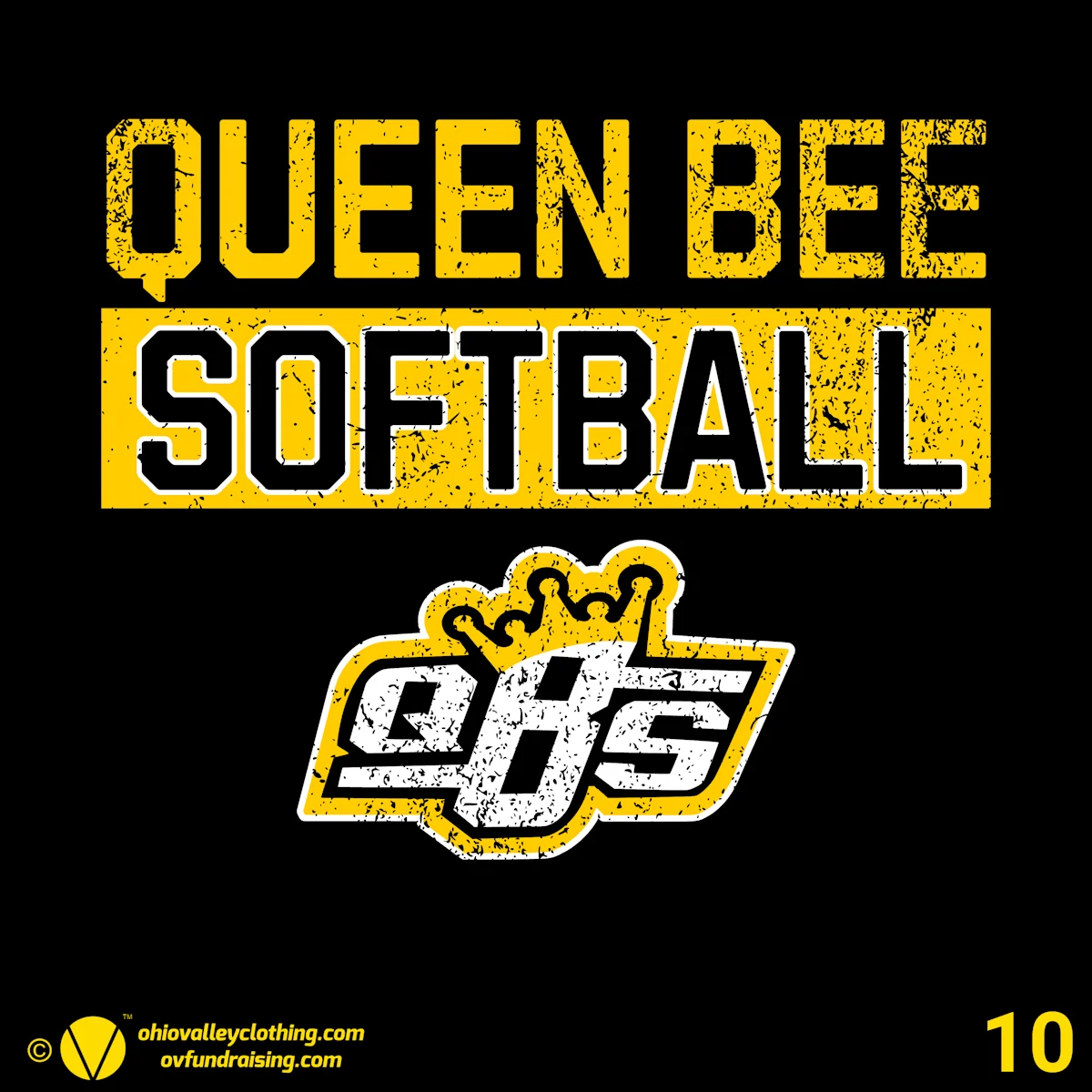 Queen Bee Softball Fall 2025 Design 10