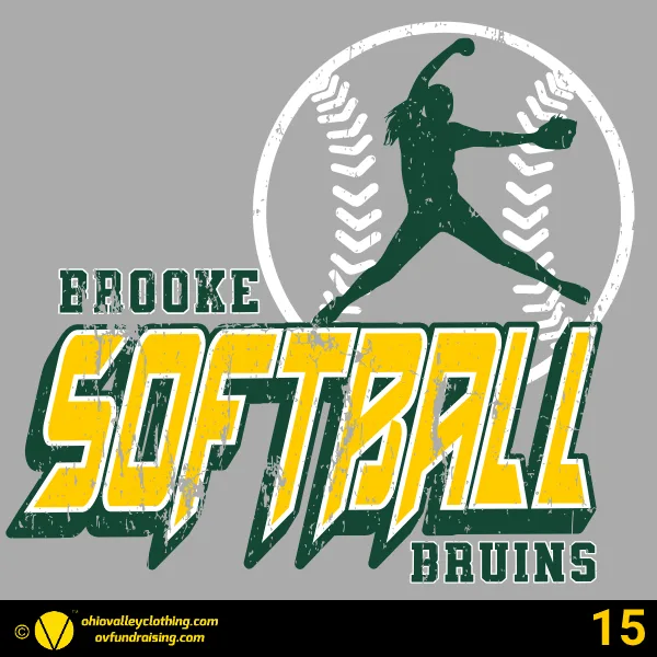 Brooke Middle School Softball 2025 Design 15