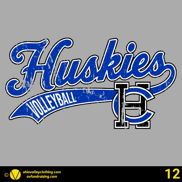 Harrison Central Volleyball Parents Club 2026 Design 12