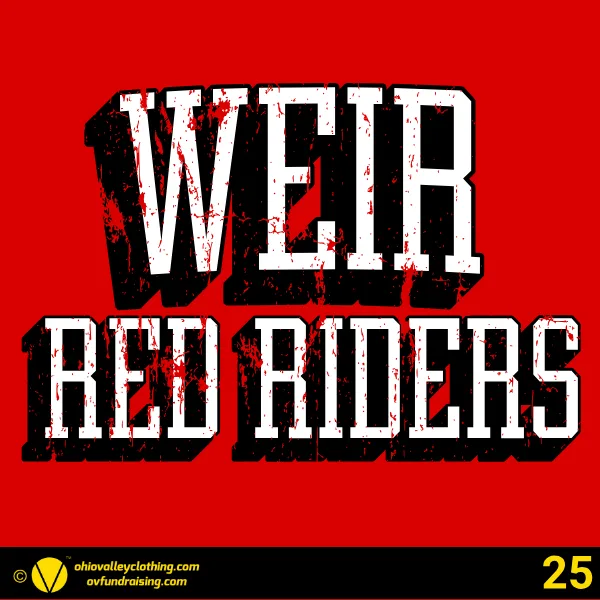 Weir Middle School Baseball 2026 Design 25