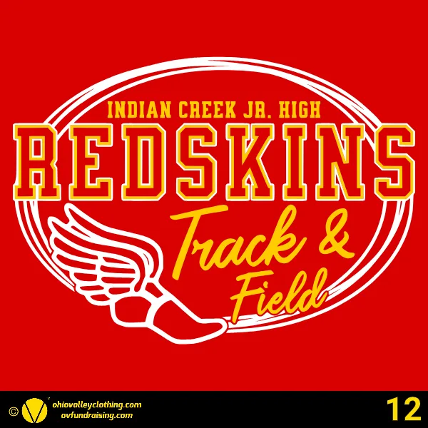 Indian Creek Jr. High Track 2025 Design 12