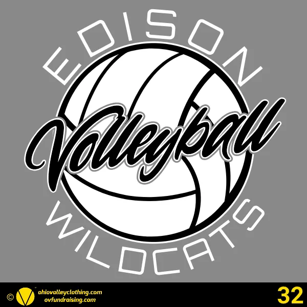 Edison Volleyball 2024- Design 32