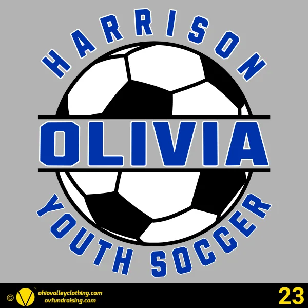 Harrison Youth Soccer League 2024 Design 23
