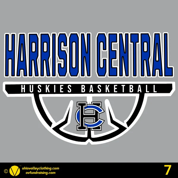 Harrison Central Ladies Basketball 2024 Design 07
