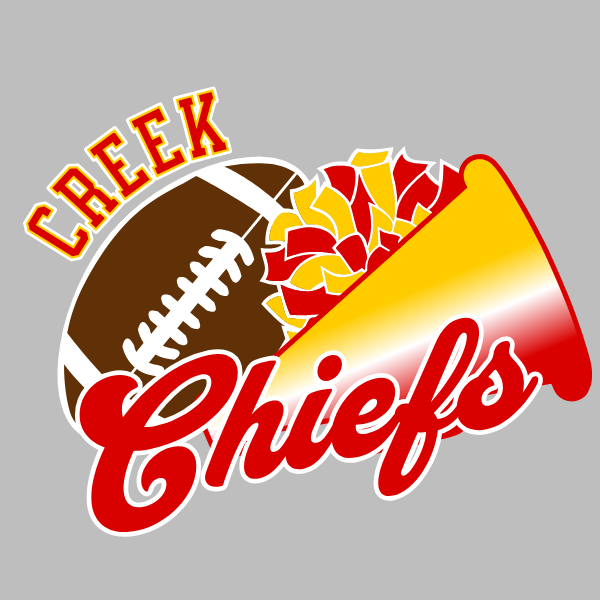 Creek Youth Football & Cheer 2024 logo