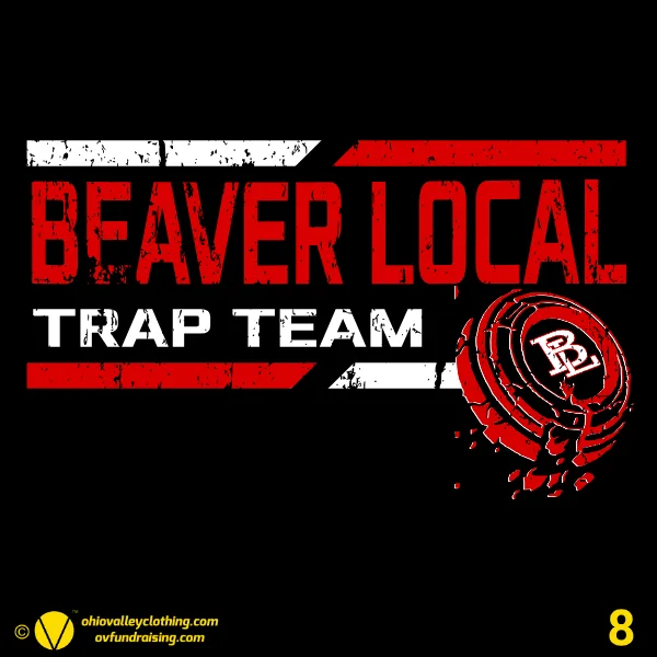 Beaver Local Trap Team 2026 Design 08