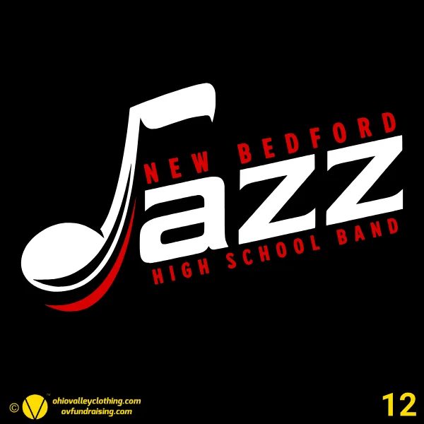 New Bedford High School Jazz Band 2026 Design 12