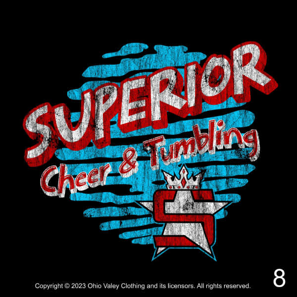 Superior Cheer and Tumbling Fundraising Sample Designs Superior Cheer Fundraising 2023 Sample Design Page 08