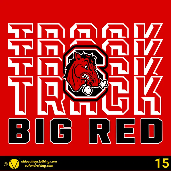 Steubenville Big Red Track 2026 Design 15