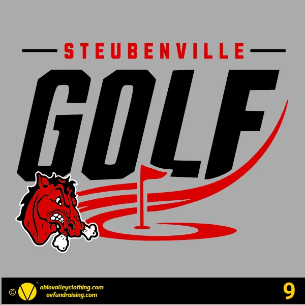 Steubenville Big Red Golf 2026 Design 09