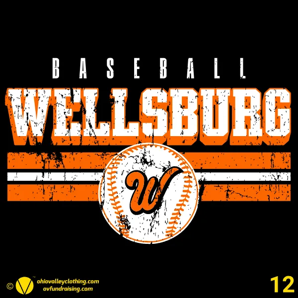 Wellsburg Youth Baseball 2026 Design 12