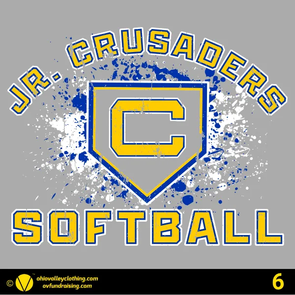 Jr Crusaders Softball 2026 Design 06