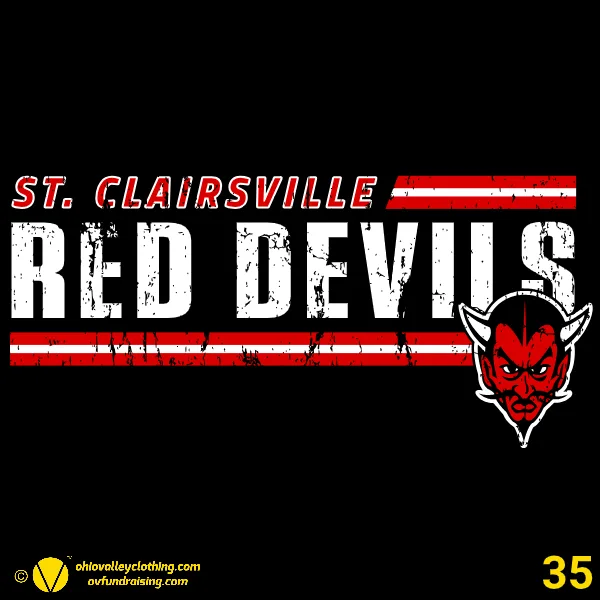 St. Clairsville Wrestling 2025-26 Design 35