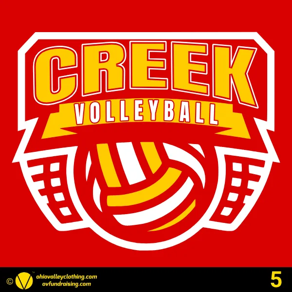 Indian Creek Volleyball 2024- Design 05