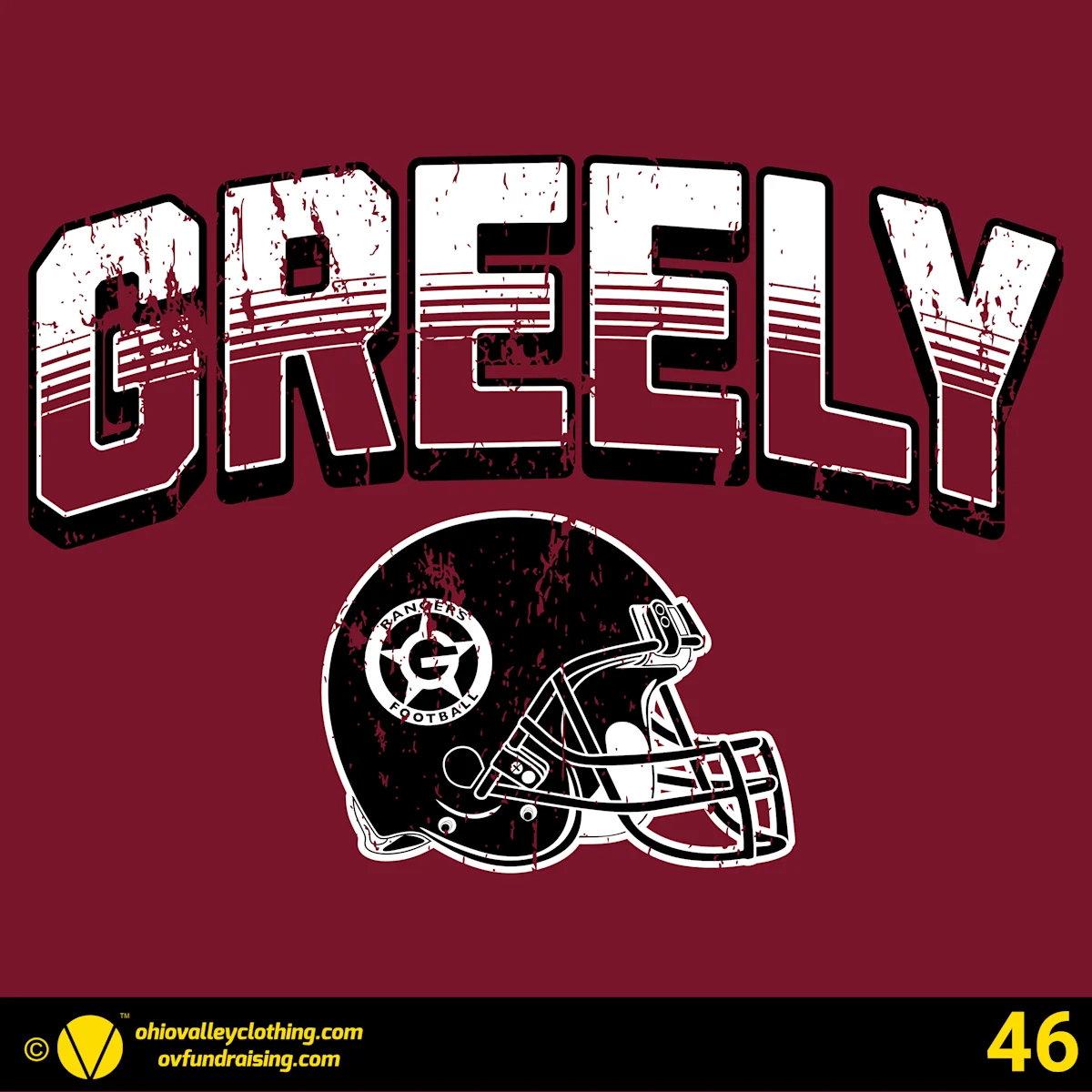 Greely Rangers Football 2026 Design 46