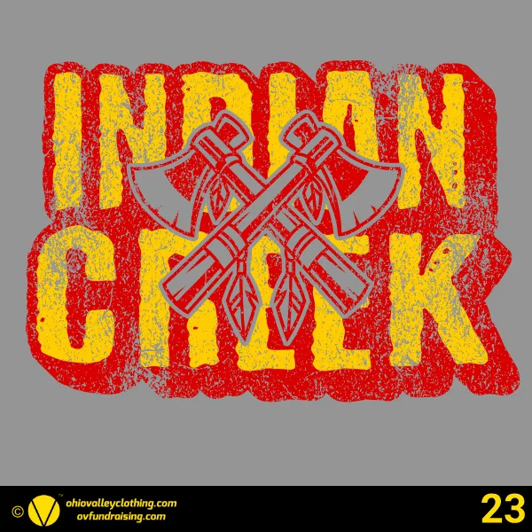 Indian Creek Marching Band 2024 Design 23
