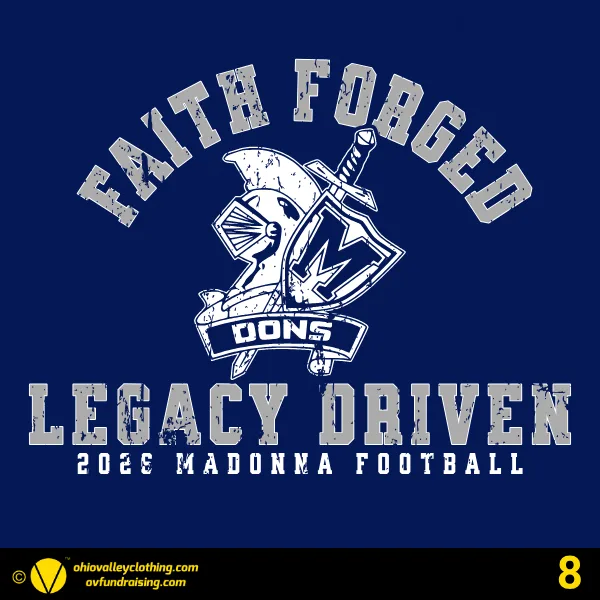 Madonna Football 2026 Design 08