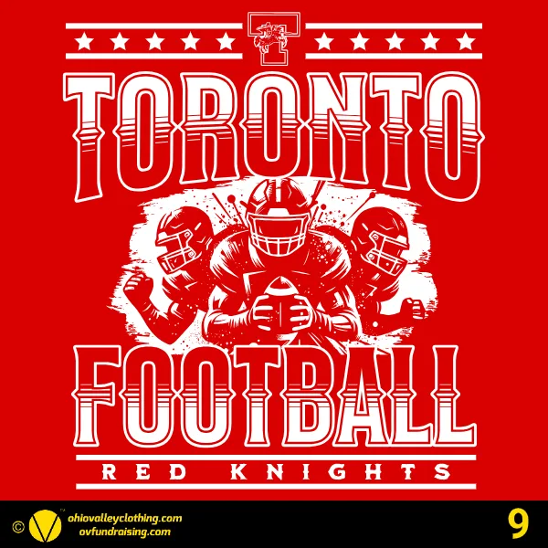 Toronto High School Football 2025 Design 09