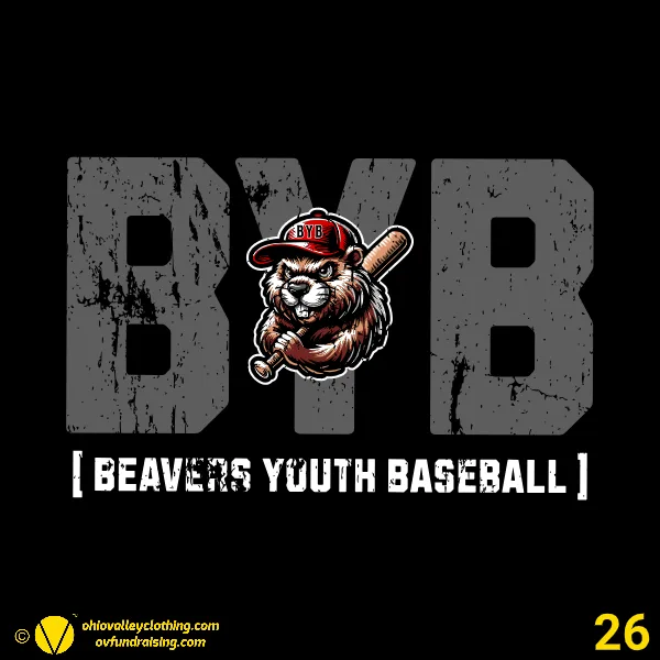 Beaver Youth Baseball 2025 Design 26
