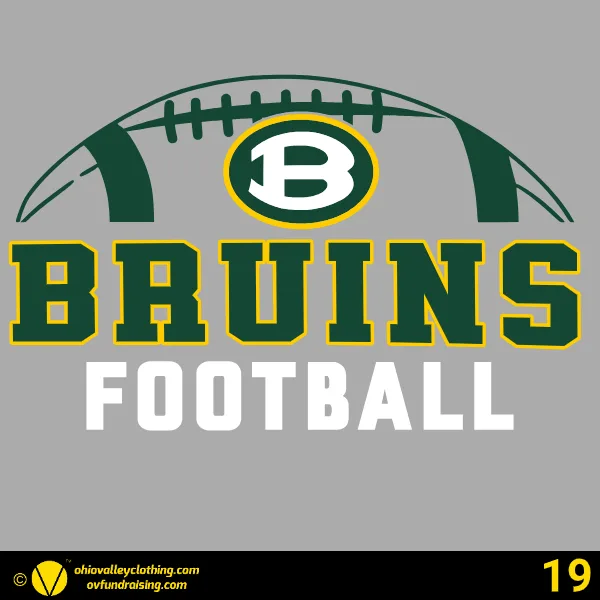 Brooke Middle School Football 2025 Design 19