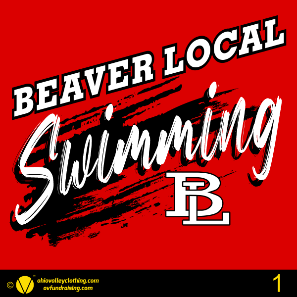Beaver Local Swimming 2023-24 Fundraising Sample Designs