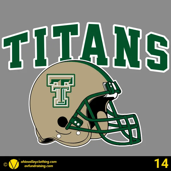 Toronto Titans Cheer & Football 2024- Design 14