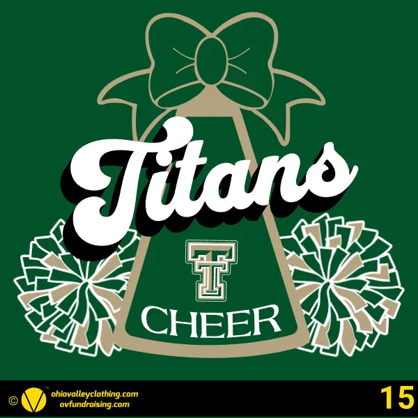 Toronto Titans Youth Football & Cheer 2026 Design 15