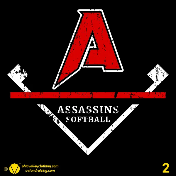 Assassins Softball Fall 2025 Design 02