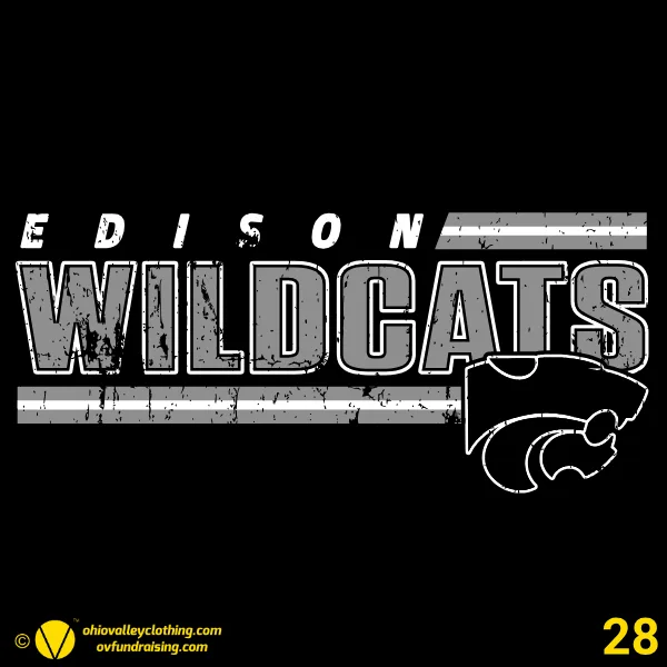 Edison Jr Wildcats Football 2026 Design 28