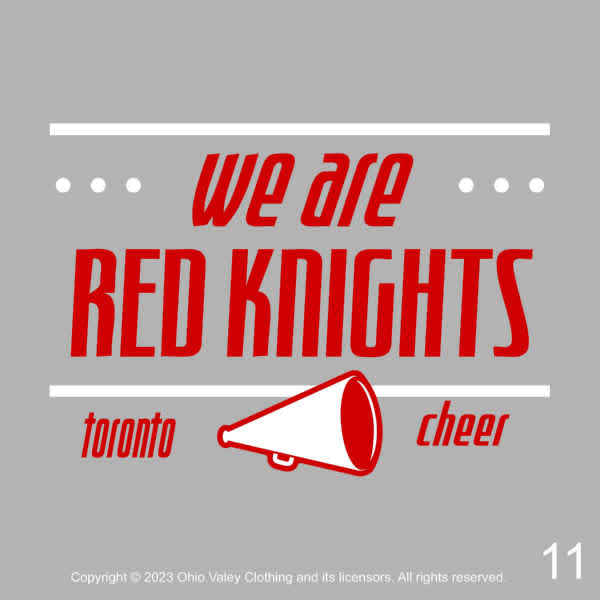 Toronto Red Knights High School Cheerleaders Spring 2023 Fundraising Sample Designs Toronto High School Cheerleaders Spring 2023 Fundraising Design Samples 001 Page 11