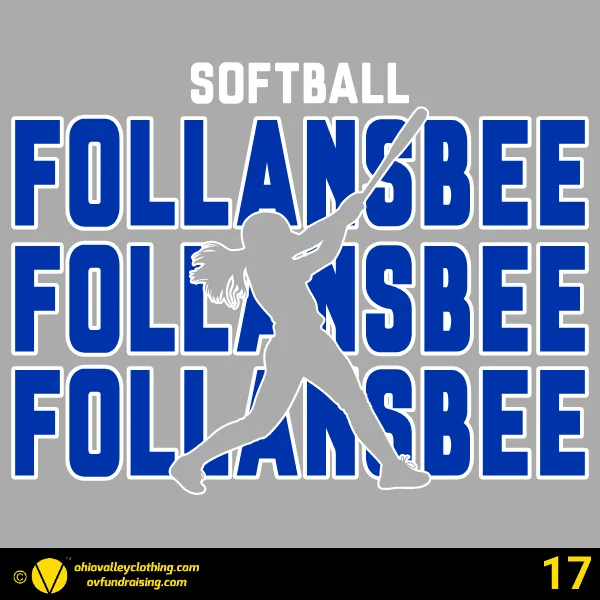 Follansbee Baseball & Softball Association 2025 Design 17