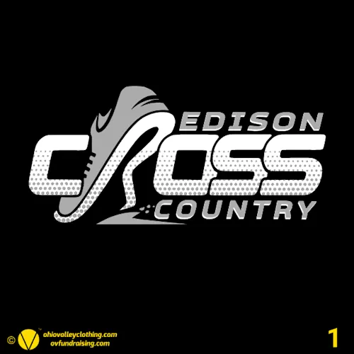 Edison Cross Country 2026 Fundraising Sample Designs